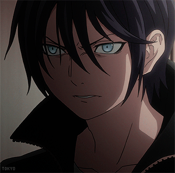 dreaming-of-tokyo:Think twice before you touch Yato’s girl. (ノಠ益ಠ)ノ彡┻━┻
