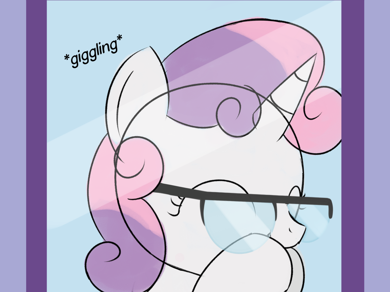 sweetiebellesbandb:  PCSB: And take off my glasses!  *giggles*
