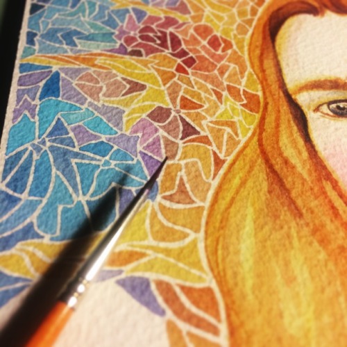 new work-in-progress: wasting what little free time I have on self-indulgent fun with colors ✨