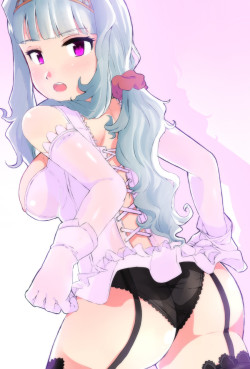 (via #r_18 shijou takane (idolmaster) drawn