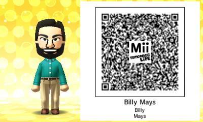 Anime mii qr codes