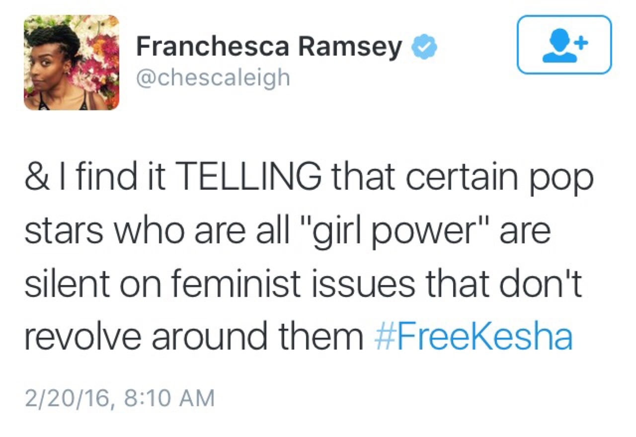 eating-pizza-in-the-tour-bus:  Franchesca Ramsey on #freekesha 
