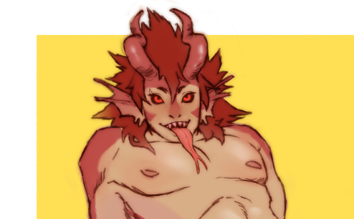 The algorithm cant judge my Dragon Kiri with his male presenting nipplesFind the full versions &gt;&