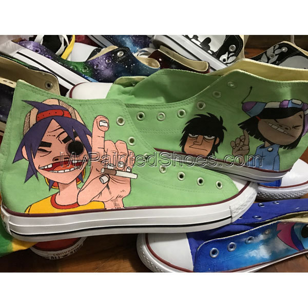 custom painted sneakers