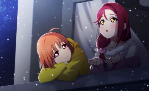 ✧･ﾟ: *✧ More Beautiful than the Snow ✧ *:･ﾟ✧♡ Characters ♡ : Chika Takami ♥ Riko Sakurauchi ♢ Anime 