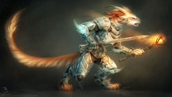 Charr Guardian - by desert-mirage gorgeous,
