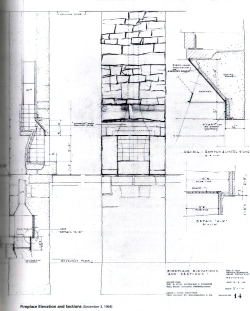 Louis Kahn - Fisher house. Pensilvania, United States. 1960-1967The home is designed as two cubes,