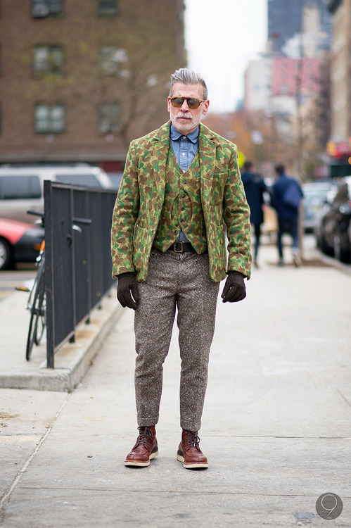 12pieces:  NICK WOOSTER ! The stylish fashion Icon Nick Wooster sign on to retailer