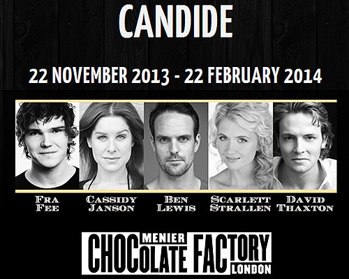 fuckyeahdavidthaxton-blog: From menierchocolatefactory.com:We are thrilled to be producing Leonard B