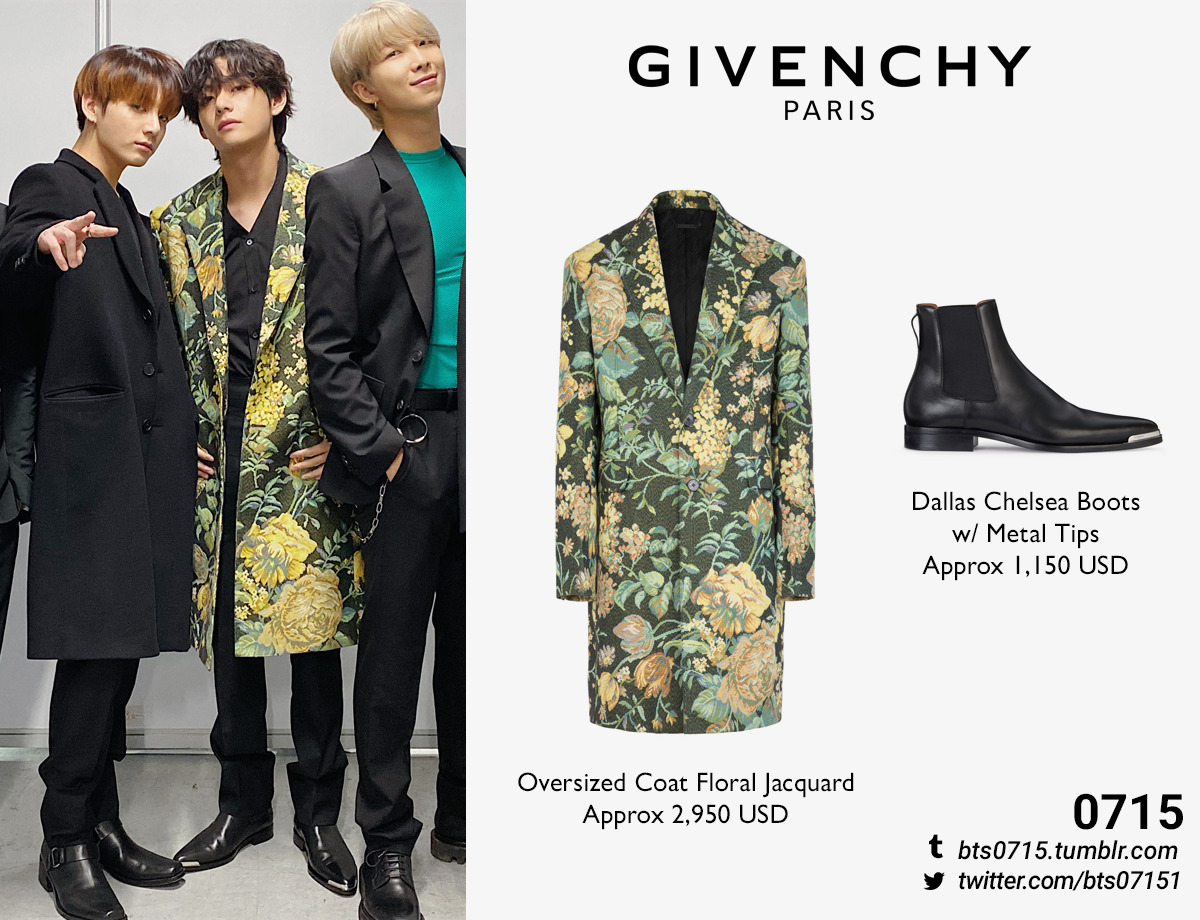 BTS FASHION/STYLE FINDER — 200118  Taehyung : Bottega Veneta - Spring  2020