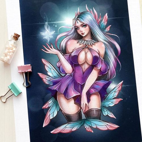 Butterfly fairy ‍♀️ This playful shy fairy possesses magic of charm. Few are able to resist her skil