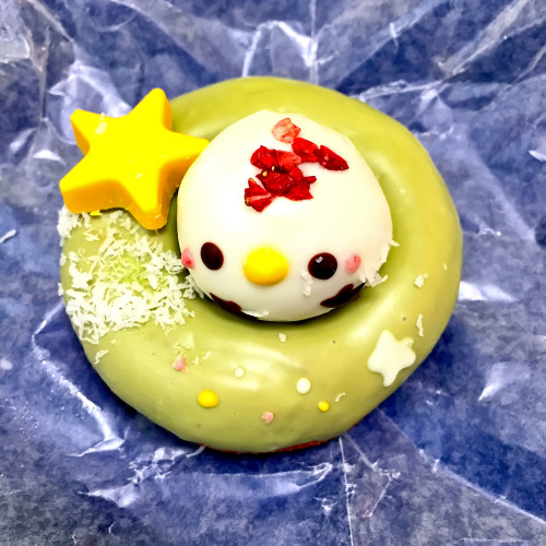 Tanabata (Japanese Star Festival) donut from Floresta in Koenji, Tokyo. Photo by pinkysaurus_rex