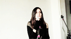 krimsonkrimson:  Warpaint - Love is to Die (Yours Truly Session) 