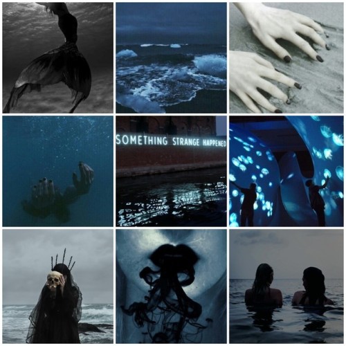 sharkcherry: A dark mermaid aesthetic for @pastelgothstims I love this so much!! It reminds me of Va