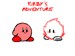k-eke:Et voici Kirby !! A tribute all animated to the hero of my childhood : Kirby ! Created in 1992 by Masahiro Sakurai =) How I love these games, they really rocked my childhood.Mon préféré restera Kirby Super Star !