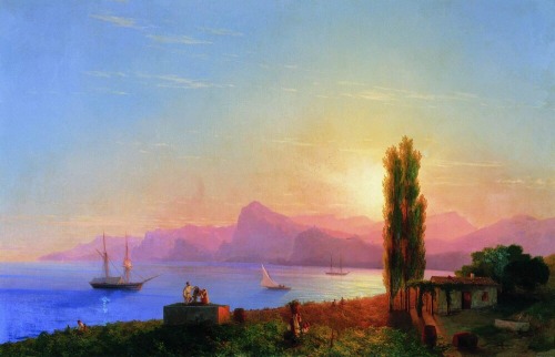 Art History Meme : [2/9] Favorite painters ↳ Ivan Aivazovsky The Ninth Wave (1850) Iceberg