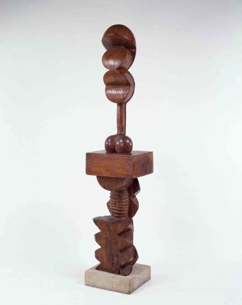 Adan y Eva por Brancusi, 1916-21.