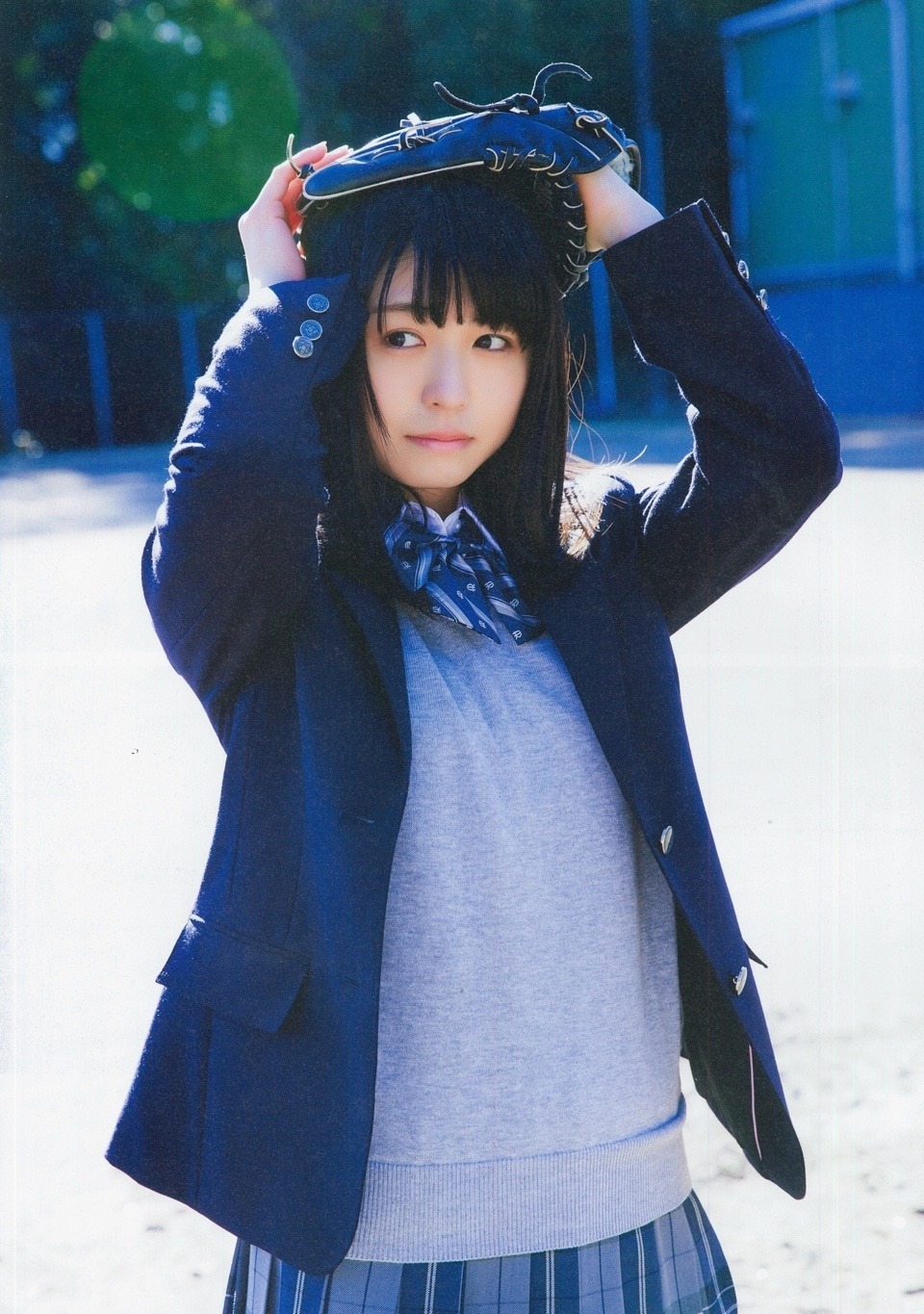 keyakizakamatome:「2017高校卒業」君と過ごしたあの場所長濱ねる（欅坂46/けやき坂46）
