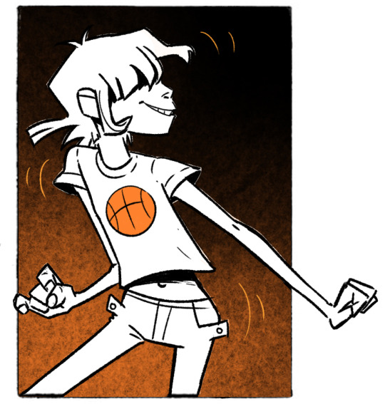 #sixfanarts last one, Noodle! : D