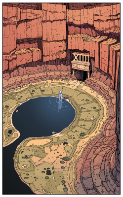 Synthezoide:  Preview Panel For The Third Part Of A Land Called Tarot. 