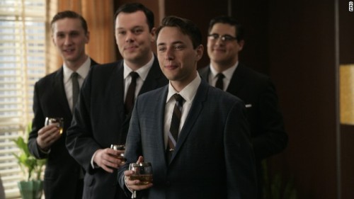 canadianbeerandpostmodernism:  Wearing dark, formal suits was a nearly century-old tradition by the 