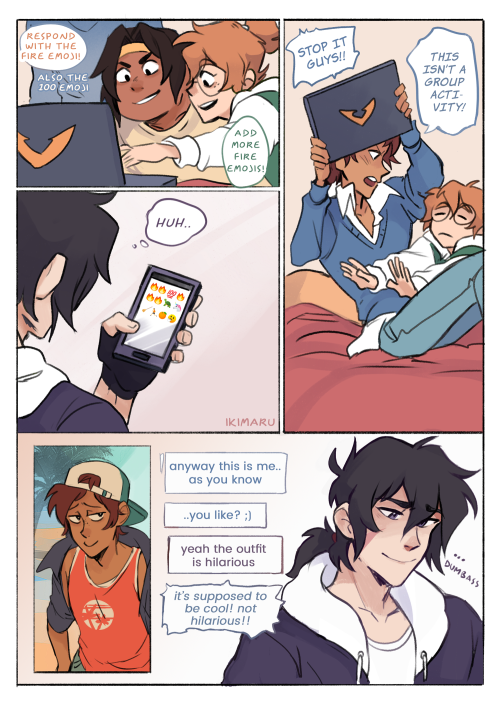 VR/college AU part 5!now with more sassy Keith 😌👌 enjoy!  first | < part 4 | part 6 >
