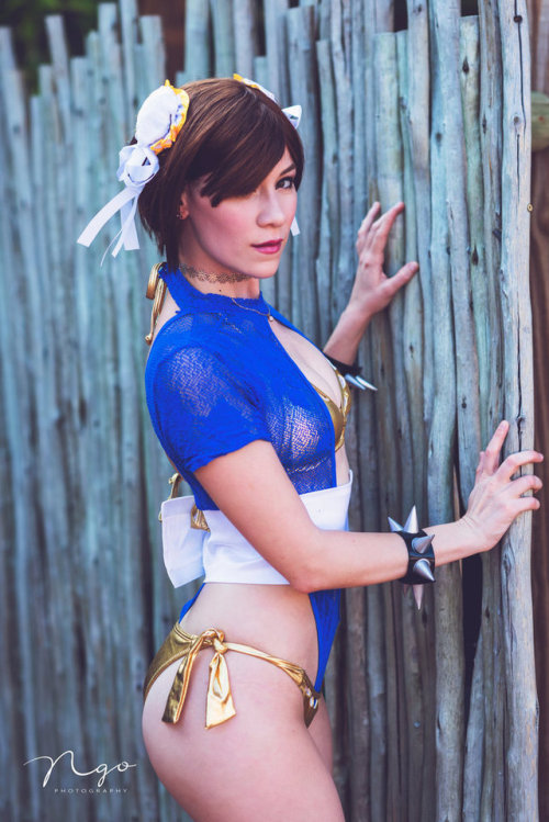 hotcosplaychicks: Chun Li Bikini 2 by KayLynn-Syrin Check out hotcosplaychicks.tumblr.com for