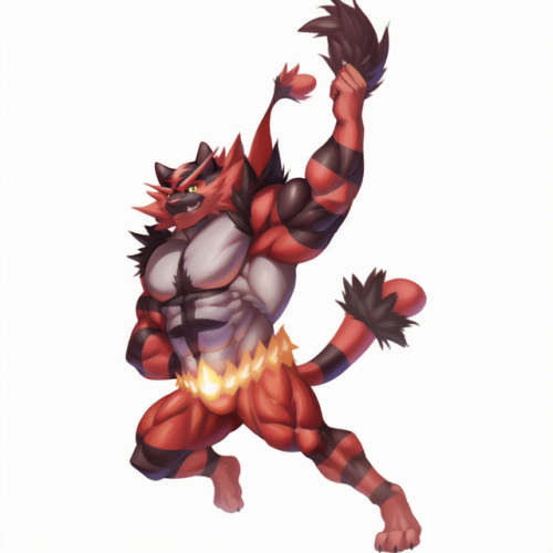 Fiz Os Pokemon Em Verso Furry Feito Por IA.