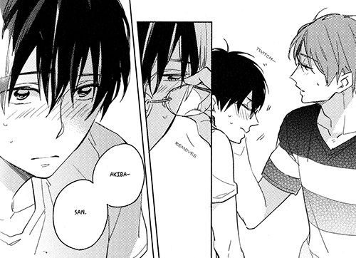 Edi's reading yaoi