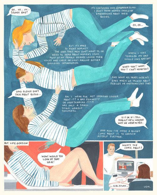 A comic I wrote last year about smear tests.I originally wrote it for a collection of autobiographic