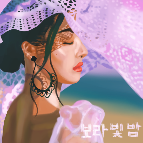 sunmi  보라빛 밤 // photostudy