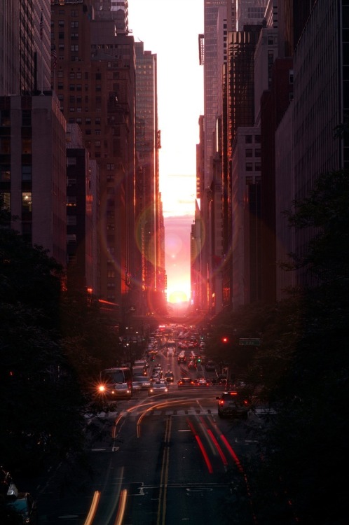 0ce4n-g0d:Sunset Manhattan by Jay Hwang