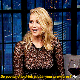 jenniferlawrencedaily:  I spiked [Michelle Pfeiffer’s] ice tea one time.