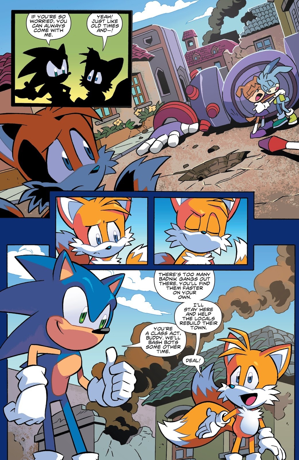 RGX 🌟 on X: @robnmccormack Sonic and Amy have a pretty good relationship  within the comics and they seem to have really good chemistry / enjoy  eachother's company. Whether SEGA allows Ian (