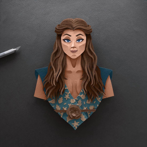 Porn Pics pixalry: Game of Thrones Papercuts - Created