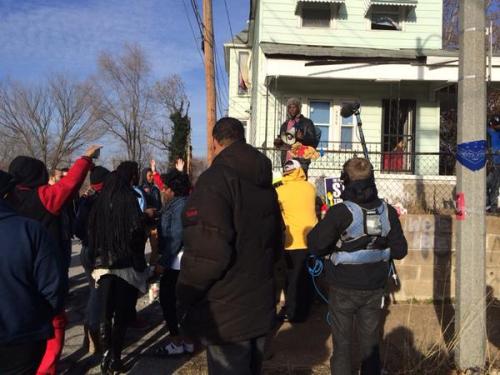 justice4mikebrown:  January 28Vigil for Isaac Holmes