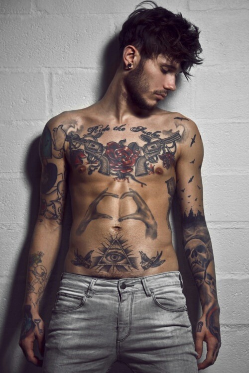 Dawid Auguscik. Love the tattoos. porn pictures