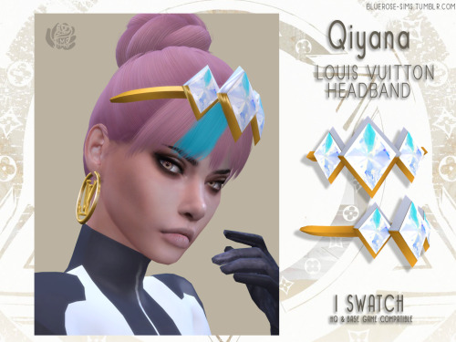 bluerose-sims: MEGA PACK QIYANA LOUIS VUITTON- FIRTS PART Design created by Louis Vuitton as an aspe