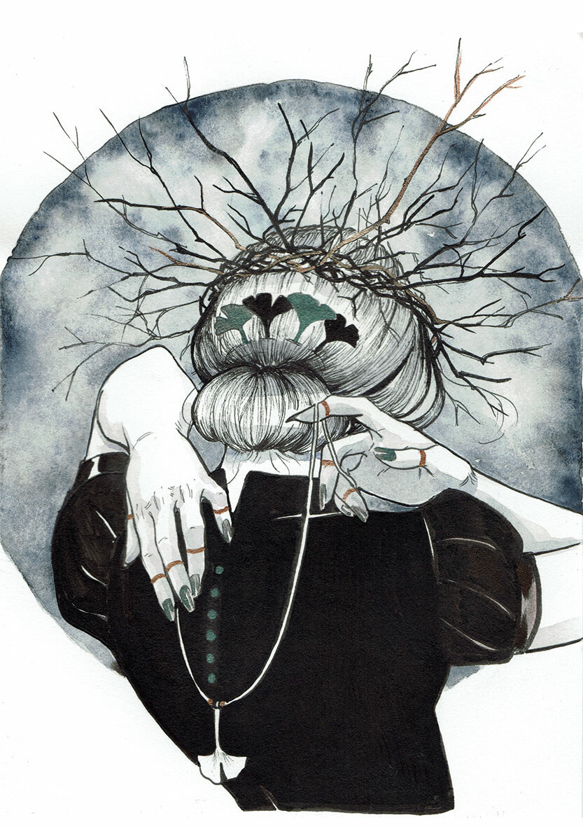 thecollectibles: Botanical Witches by  Célia Beauduc  