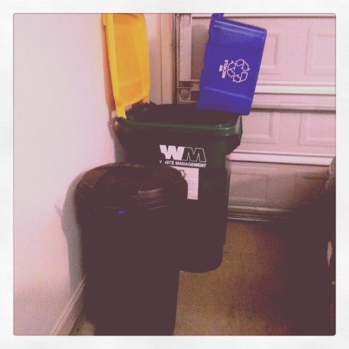 #fmsphotoaday #photoadayJanuary #anordinarymoment Getting The Trash And Recycling Ready Definitely Qualifies