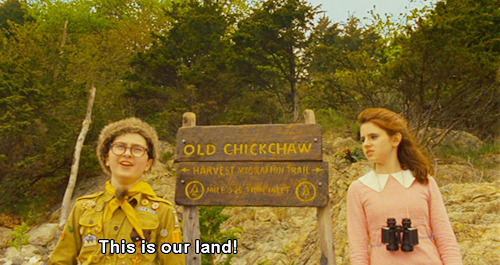 cinyma: Moonrise Kingdom, 2012 (dir. Wes Anderson)