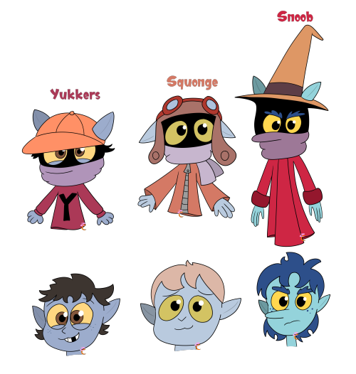 This was just a little project I wanted to work on, a few &ldquo;headcanon redesigns&rdquo; 