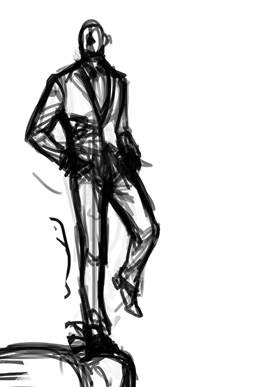 uzlolzu:My process for all the paisley armchair pictures. I sometimes forgot to save iterations regu
