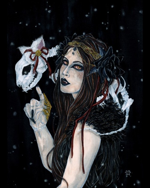 The gothic works of @illusorya fill that romantically dark part inside of me - she also has some awe