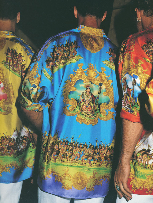 ohyeahpop: Versace 1993 Men’s Collection, South Beach Stories, Photos by Doug Ordway,