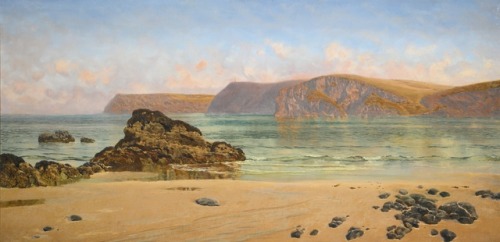 Harlyn Sands by John Brett, 1889