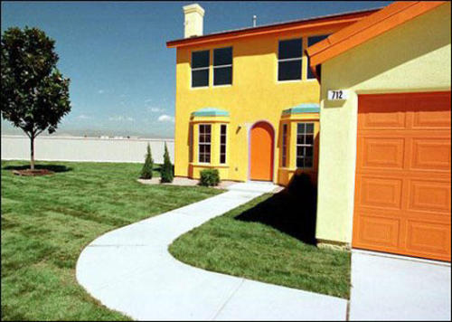 aucklandtransport:  real life simpsons house  712 red bark lane, henderson clark county, nevada 