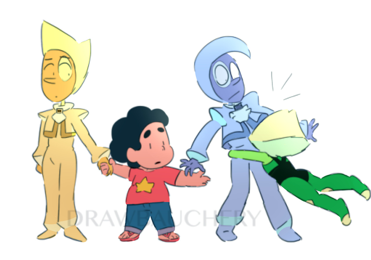 ice-cream-cats: Original lines by @drawbauchery! Gosh I love the mom Zircon au so