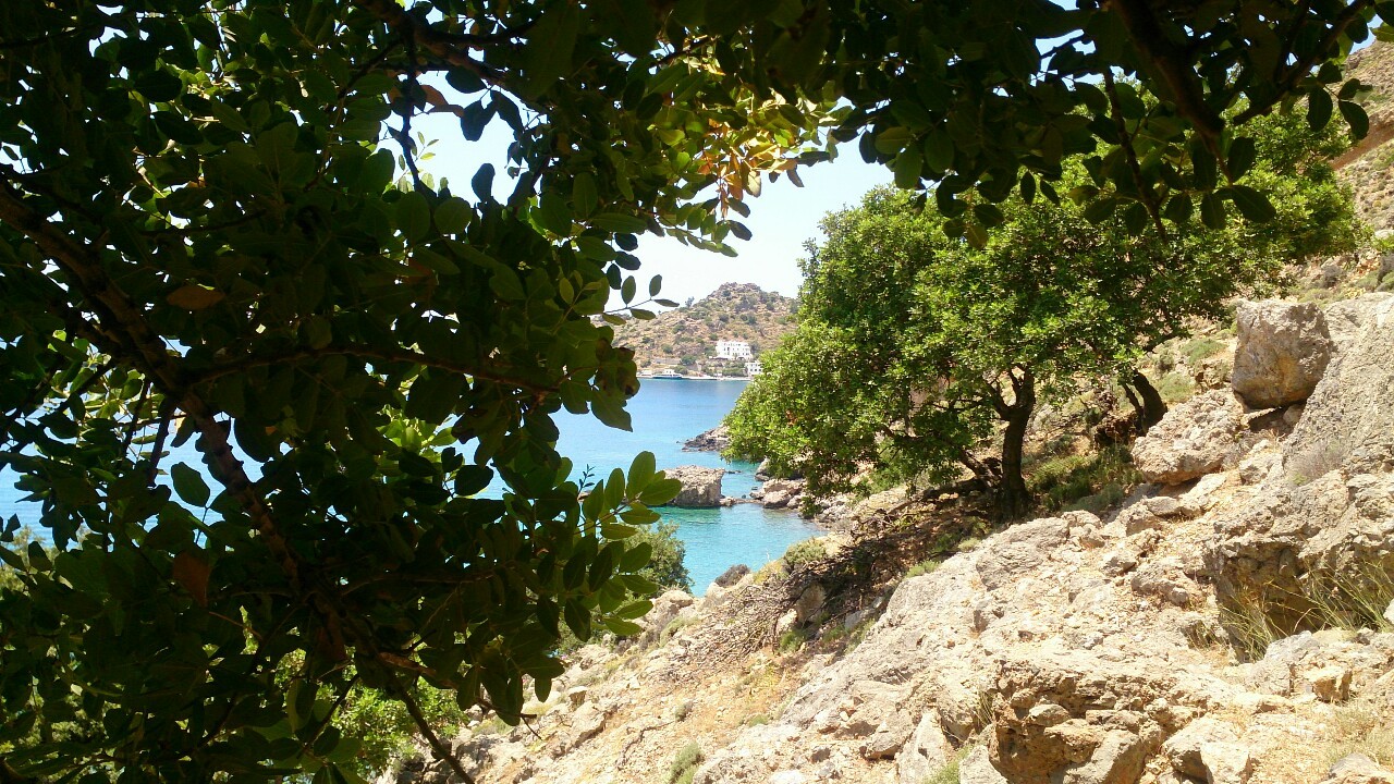 Walking the E4 heading towards Loutro. 