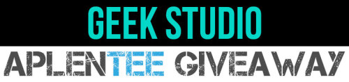 geek-studio:Aplentee Giveaway #25—————————————Here is another Aplentee Giveaway with Geek Studio!The